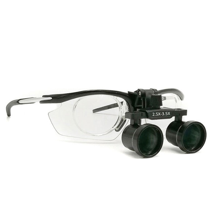 Dental Binocular Loupes Aluminum Variable Loupes 2.5X-3.5X