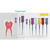 AZDENT Dental Hand NiTi Super Files Heat Activated 25mm 6Pcs/Pack - azdentall.com