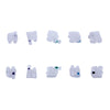 AZDENT Dental Orthodontic Ceramic Bracket Braces Roth 0.018 Hooks On 345 20pcs/Box - azdentall.com