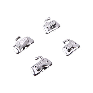 AZDENT Metal Self-Ligating Brackets Full Sizes Movable Hook Auxiliary Hole With Buccal Tube 28pcs/Box - azdentall.com