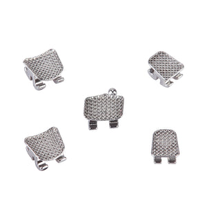 AZDENT Metal Brackets Mini Roth Slot .018 Hooks on 3 20pcs/pack - azdentall.com