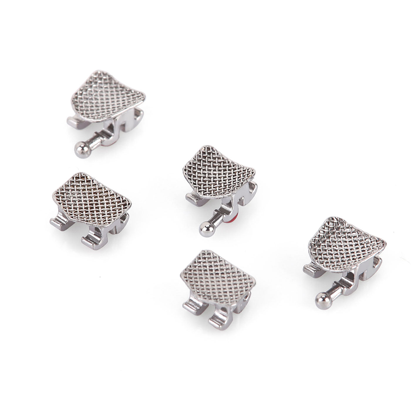 AZDENT Metal Brackets Mini Roth Slot .018 Hooks on 345 20pcs/Pack - azdentall.com
