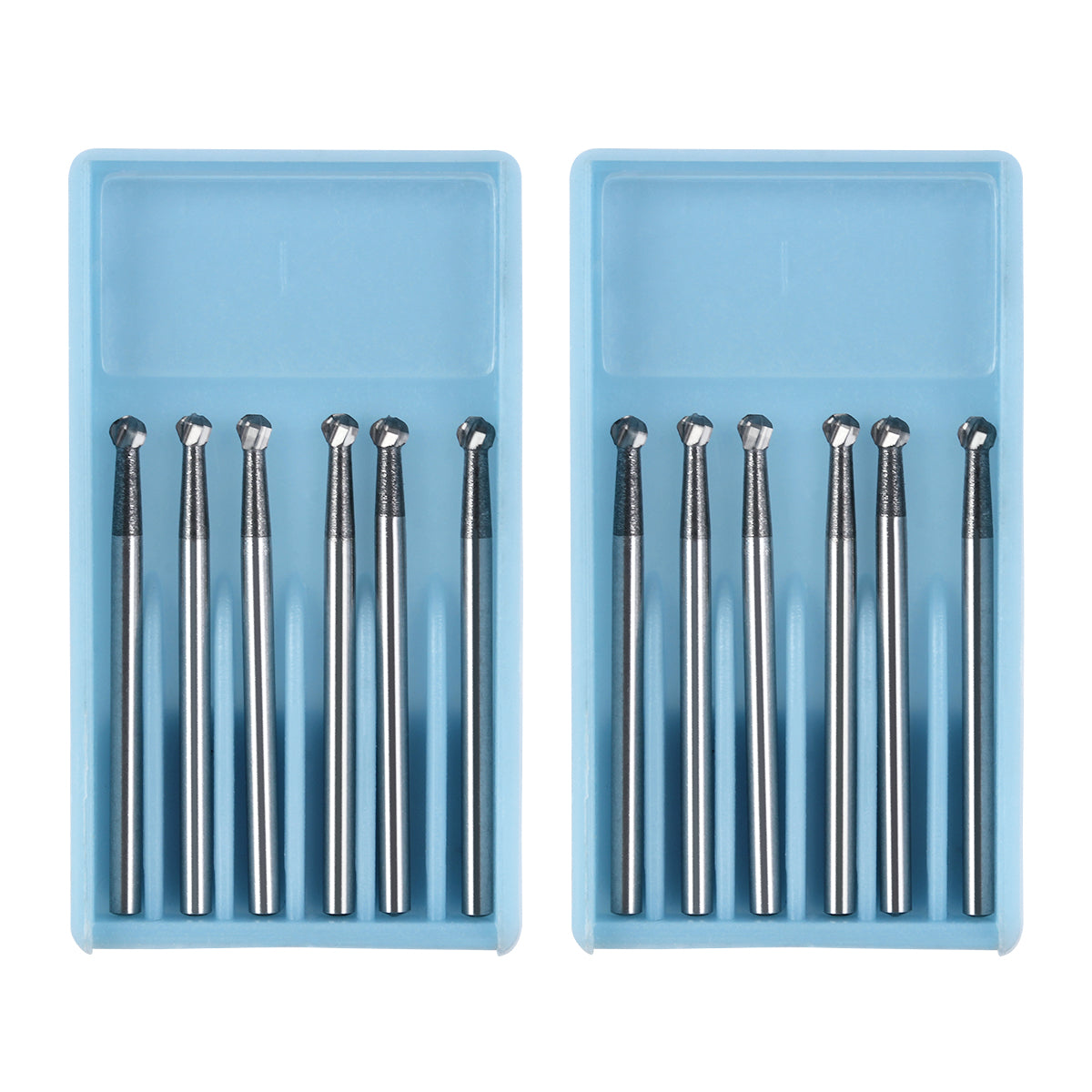 Dental FG #6 SL Surgical Length Round 25mm Carbide Burs 6pcs/Box-azdentall.com