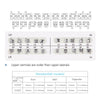 AZDENT Dental Metal Brackets Standard Edgewise Slot .018 Hooks on 345 20pcs/Pack - azdentall.com