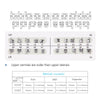 AZDENT Dental Metal Brackets Mini Edgewise Slot .018 Hooks on 345 20pcs/Pack - azdentall.com