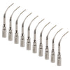 10pcs Ultrasonic Scaler Perio Scaling Tip P3D