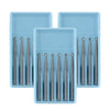 Dental FG #4 SL Surgical Length Round 25mm Carbide Burs 6pcs/Box-azdentall.com