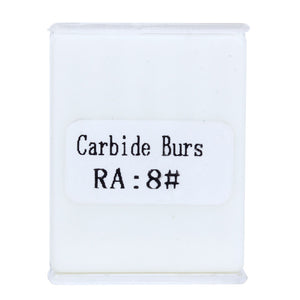 Dental RA #8 Round Carbide Bur for Slow Speed Latch 2.3mm 5pcs/Box-azdentall.com