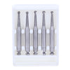 Dental RA #5 Round Carbide Bur for Slow Speed Latch 1.6mm 5pcs/Box-azdentall.com