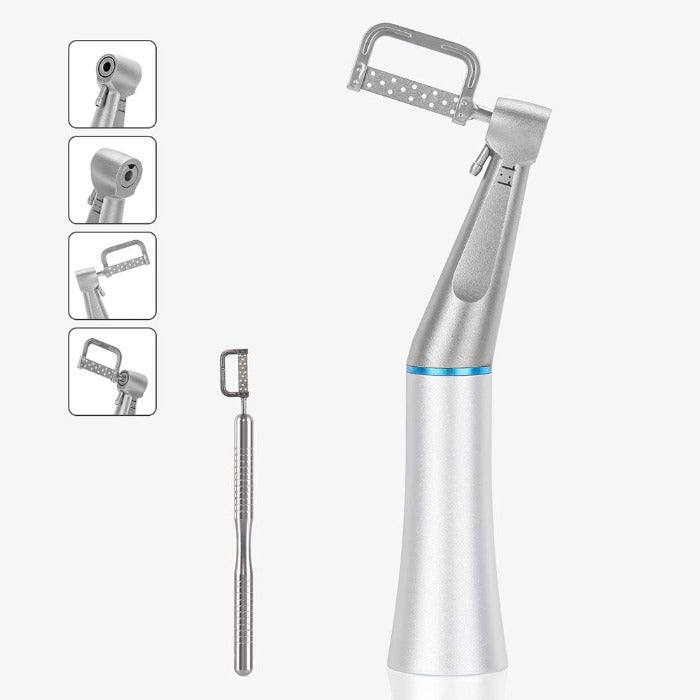 Dental 1:1 Interproximal Reciprocating Strip Contra Angle Handpiece+10pcs Strips - azdentall.com