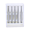 Dental RA #4 Round Carbide Bur for Slow Speed Latch 1.4mm 5pcs/Box-azdentall.com