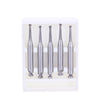 Dental RA #3 Round Carbide Bur for Slow Speed Latch 1.2mm 5pcs/Box-azdentall.com