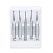 Dental RA #2 Round Carbide Bur for Slow Speed Latch 1mm 5pcs/Box-azdentall.com