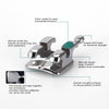 AZDENT Dental Metal Brackets Monoblock Mini Roth .022 Hooks on 345 20pcs/Kit - azdentall.com