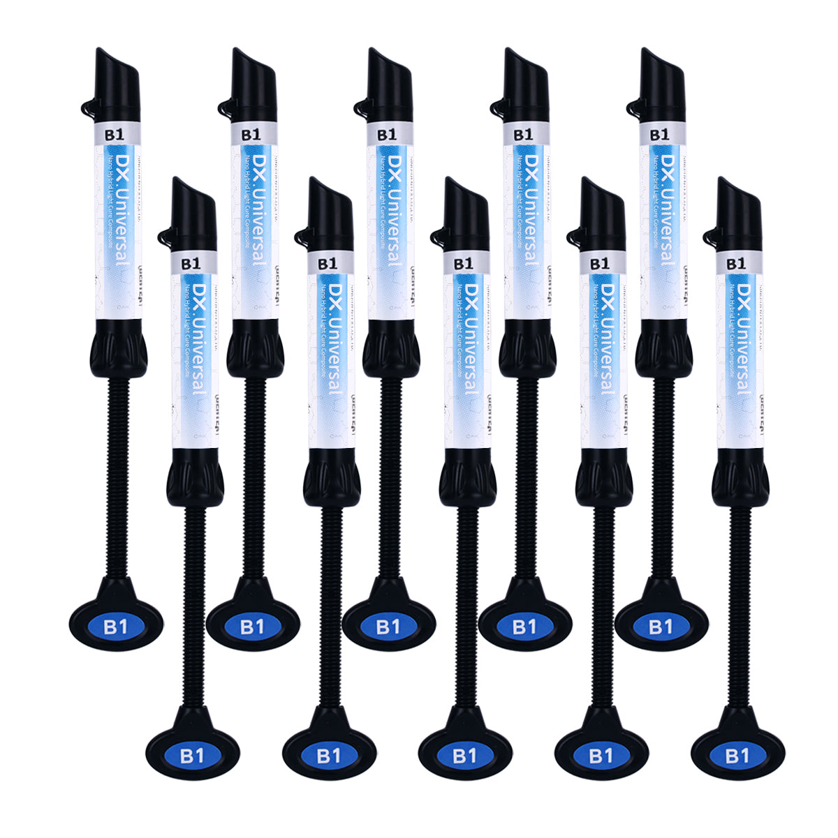 Dental Universal Nano Hybrid Light Cure Composite Resin A1/A2/A3/A3.5/B1/B2 4g Syringe - azdentall.com