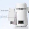 Water Distiller Stainless Steel Plastic Bucket Double Screen Button with Adjustable Temperature 4L - azdentall.com