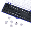 AZDENT Dental Orthodontic Ceramic Brackets Mesh Base Roth 0.022 Hooks on 345 20pcs/Box - azdentall.com