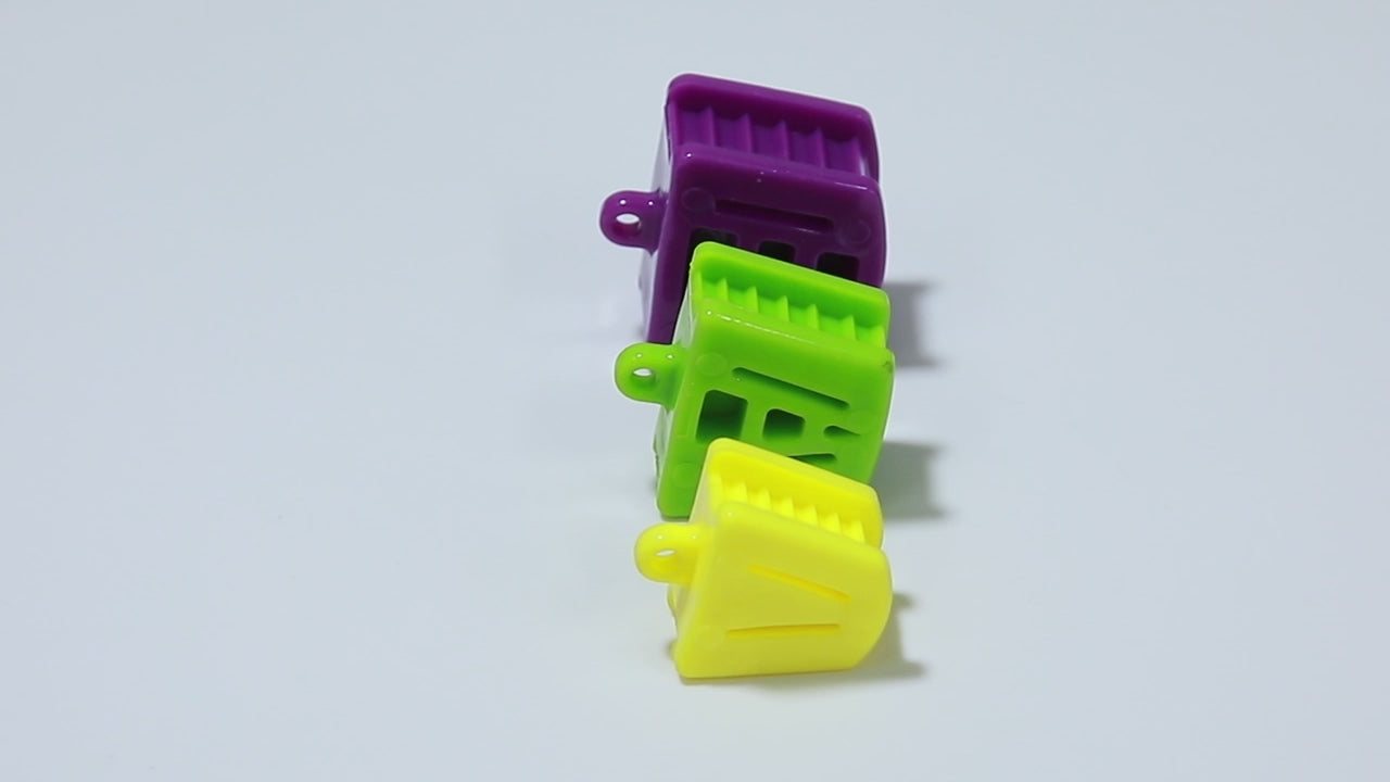 Load video: Dental Mouth Opener Occlusal Pad Teeth Prop Bite Rubber Retractor Latex S M L 3pcs/Set-azdentall.com