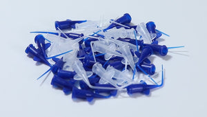 Dental Disposable Syringe Tip Endo Irrigation 2 Colors 50pcs/Pack-azdentall.com