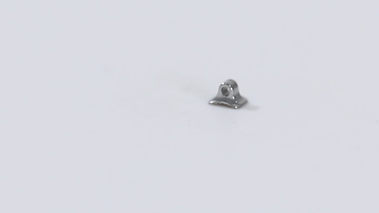 Load video: AZDENT Dental Lingual Button Direct Bond Eyelet Round/Rectangular Base 10pcs/Bag - azdentall.com