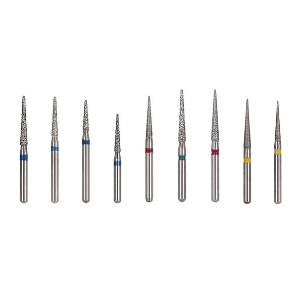 AZDENT Diamond Bur TC Series Full Size Needle 5pcs/Pack