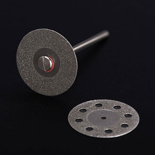 Dental Lab Diamond Disc Cutting Double Side Disk Tool For Polisher 22mm 15pcs/box - azdentall.com